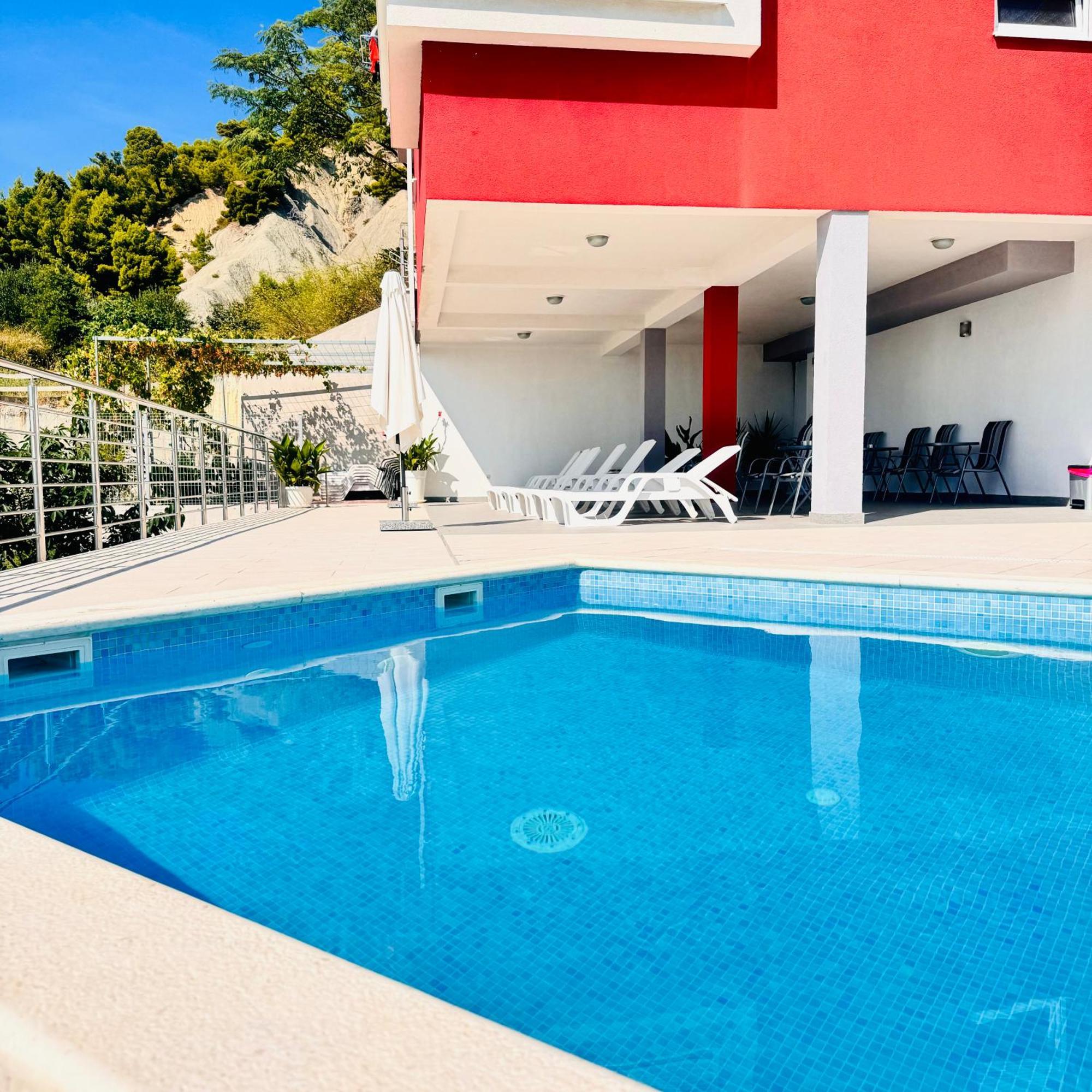 Luxury Apartments Villa Lenka Podstrana Exterior photo